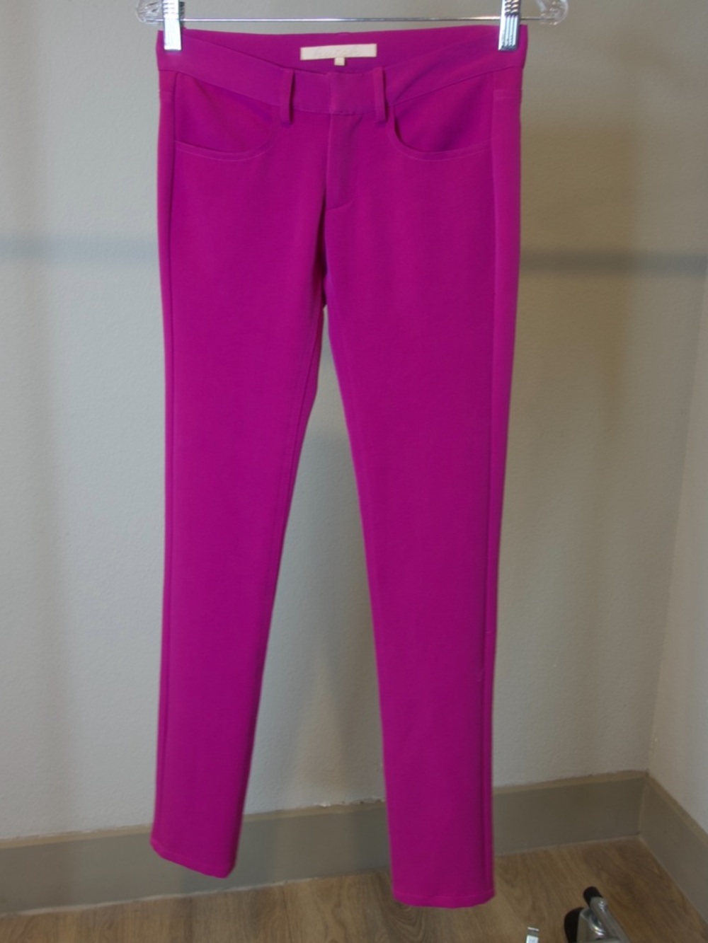 Hutch Pink Slim Leg Ponte Pants Size 0